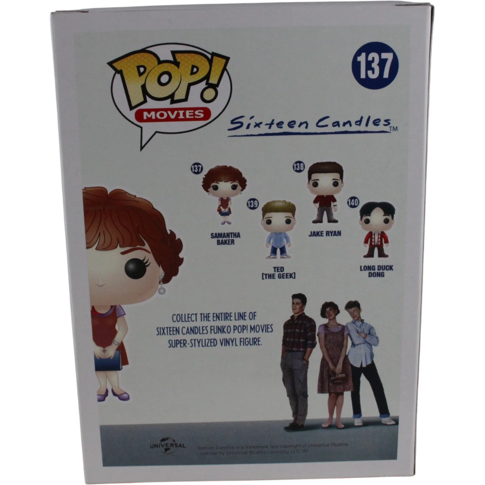 Molly Ringwald Autographed Sixteen Candles Funko Pop! 137 Samantha Beckett 53802, изображение 5