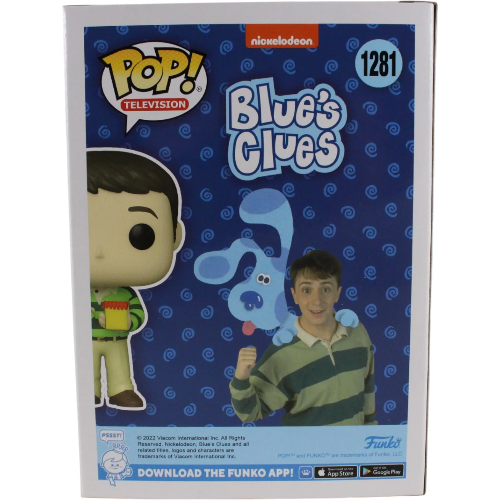 Steve Burns — Steve Burns Autographed Nickolodeon Blue's Clues Funko Pop! #1281 Beckett 53779, image 5