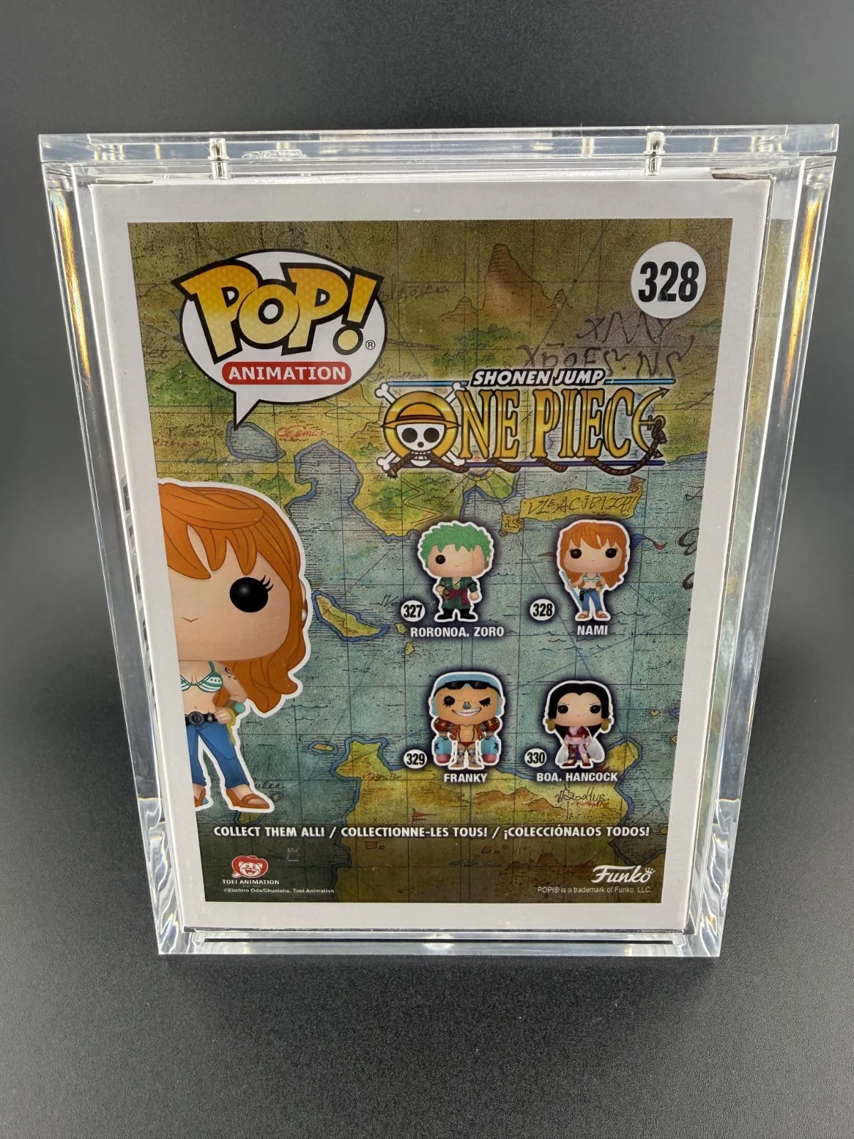Akemi Okamura — Nami (One Piece) - Signed by AKEMI OKAMURA (JAPANESE VA) w/ SWAU - Funko Pop, изображение 4
