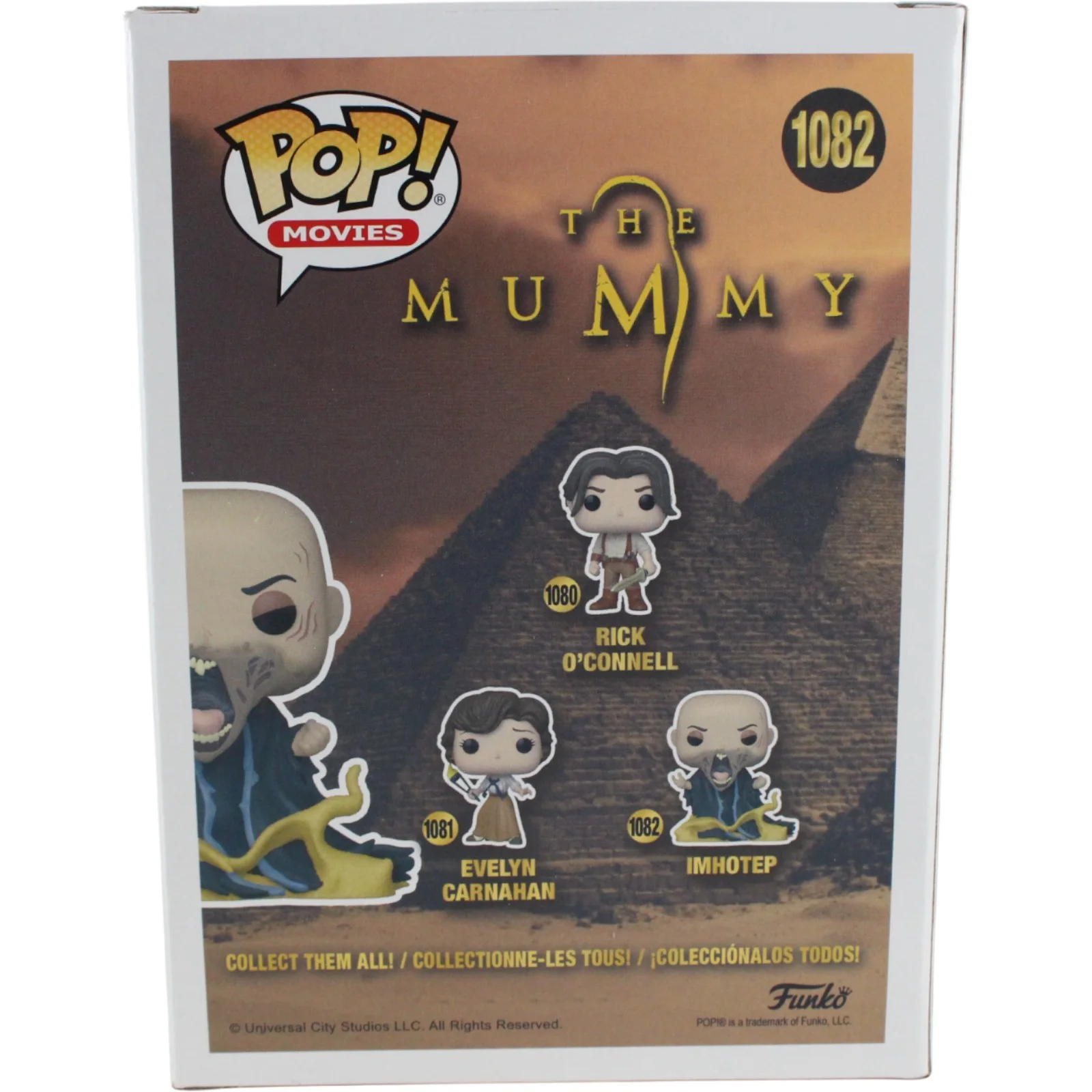 Arnold Vosloo Autographed The Mummy Funko Pop! #1082 Imhotep Beckett 53800, изображение 4