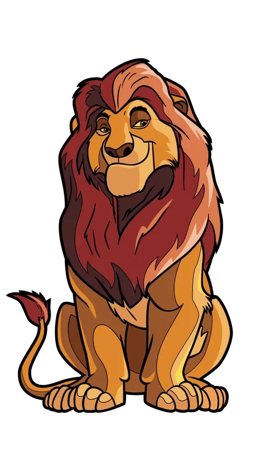 FiGPiN Mufasa (0851) Disney's Lion King 3-Inch Enamel Pin, image 4