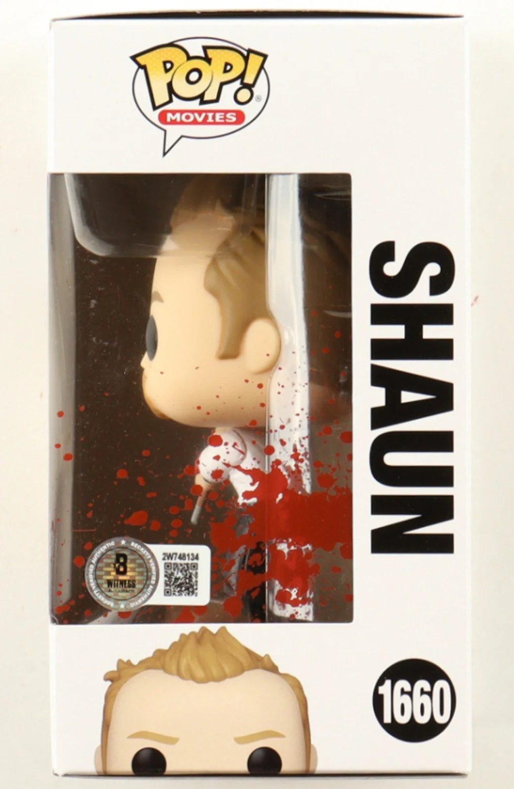 Simon Pegg — Simon Pegg Signed Shaun Funko Pop! #1660 – Shaun of the Dead – Beckett Authentic, изображение 3