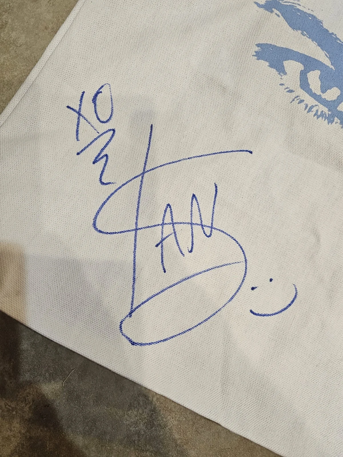 Ian Somerhalder — Ian Somerhalder SIGNED Baby Blues Tote Bag Merch by Blank Clo, изображение 2