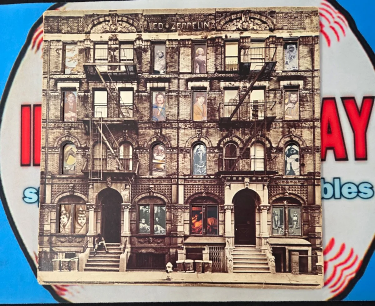 Robert Plant — Robert Plant Autographed Led Zeppelin Album JSA Verified PHYSICAL GRAFFITI RARE!, изображение 2