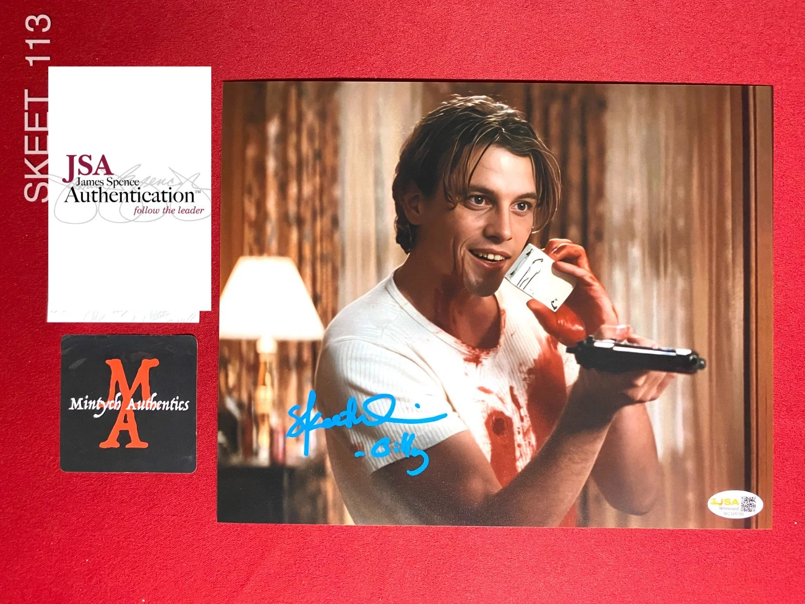 Skeet Ulrich — Skeet Ulrich autographed signed 8x10 photo Scream JSA COA Billy Loomis