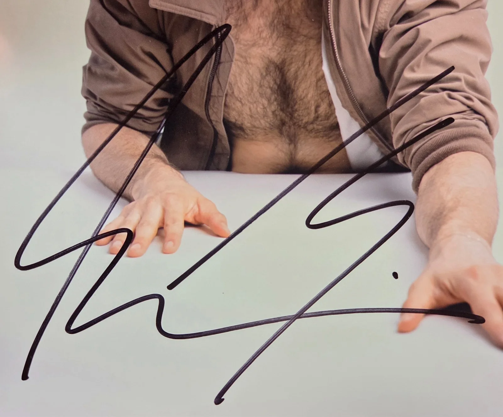 Gianmarco Soresi Hand Signed Autograph 8x10 Photo In Person Stand Up Comedian, изображение 2