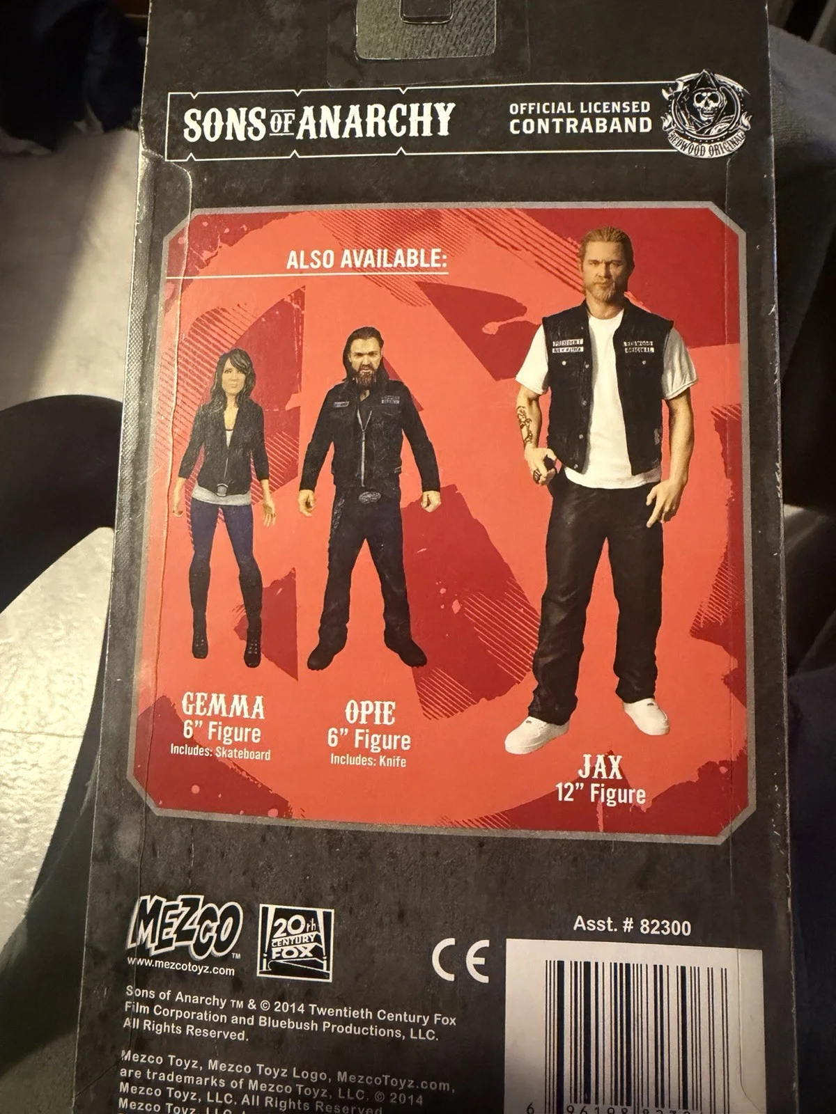 Ryan Hurst — Ryan Hurst Auto Opie Winston Sons of Anarchy Action Figure, изображение 2