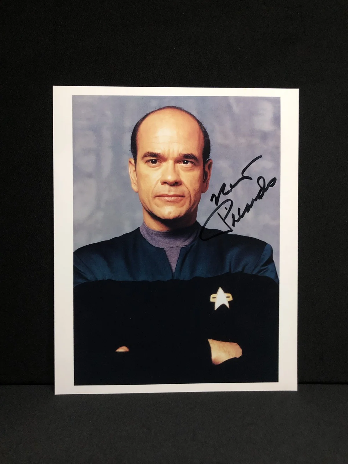 Robert Picardo — Signed 2x Robert Picardo “The Doctor” Star Trek: Voyager Autographed 8x10 & 4x6, изображение 5