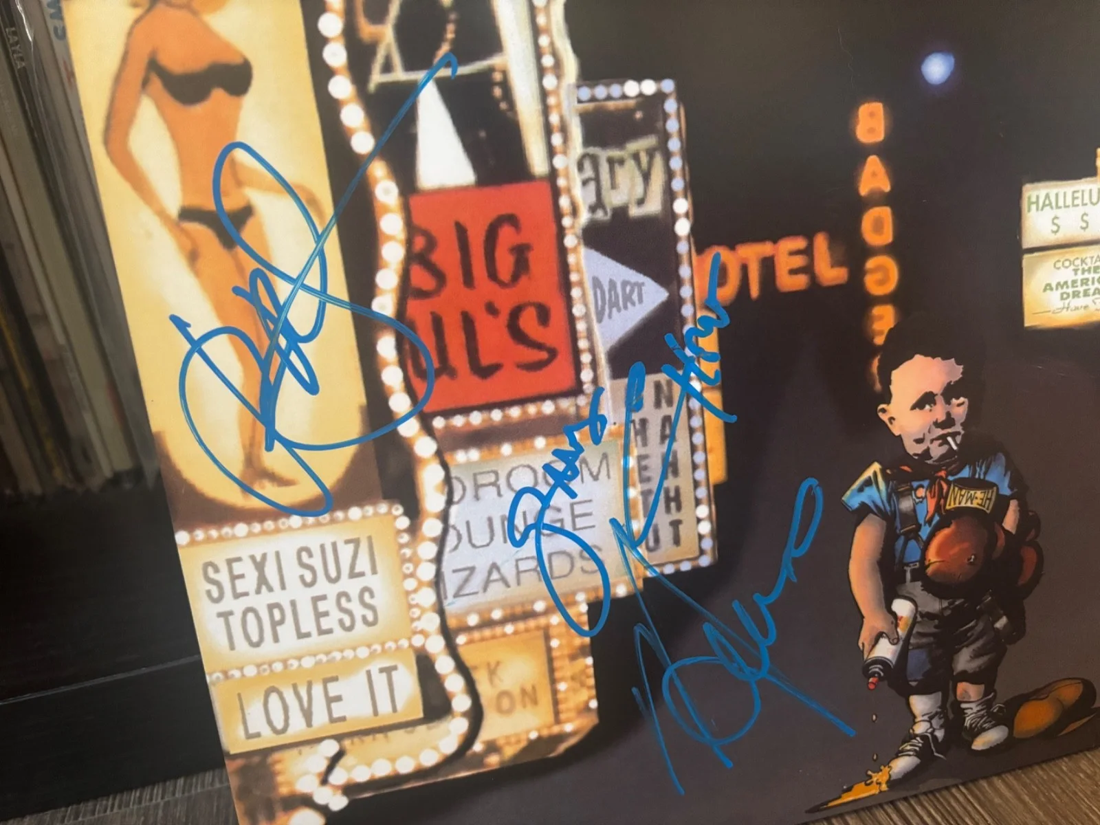 EXTREME SIGNED AUTOGRAPHED LP VINYL Pornograpraffitty RARE IN PERSON X3 NUNO, изображение 2