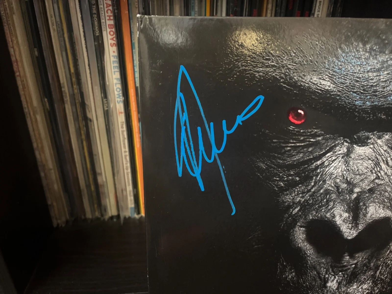 EXTREME SIGNED AUTOGRAPHED LP VINYL RARE X4 NUNO GARY SIX *COMPLETED* BLUE INK, изображение 2