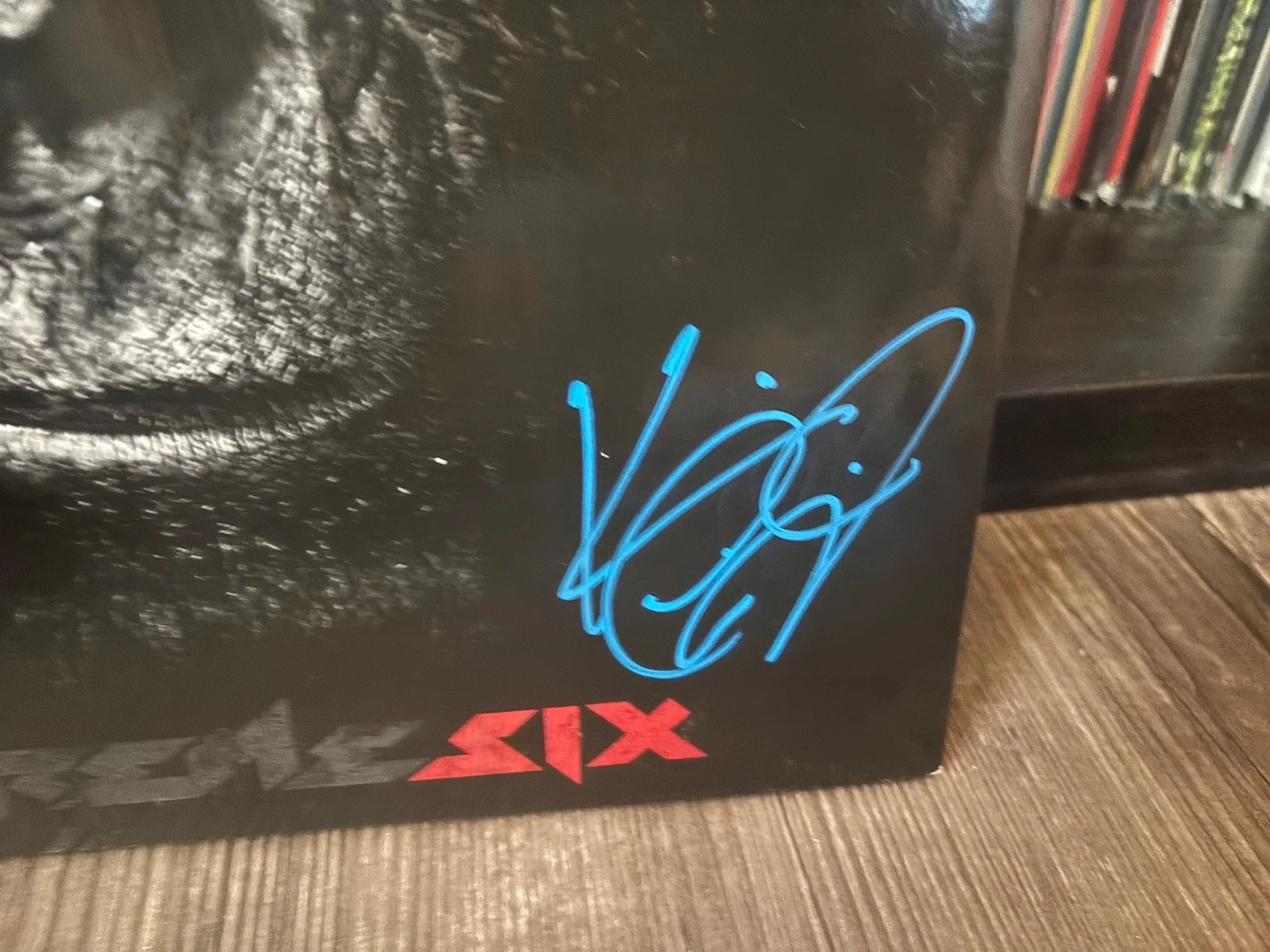 EXTREME SIGNED AUTOGRAPHED LP VINYL RARE X4 NUNO GARY SIX *COMPLETED* BLUE INK, изображение 4