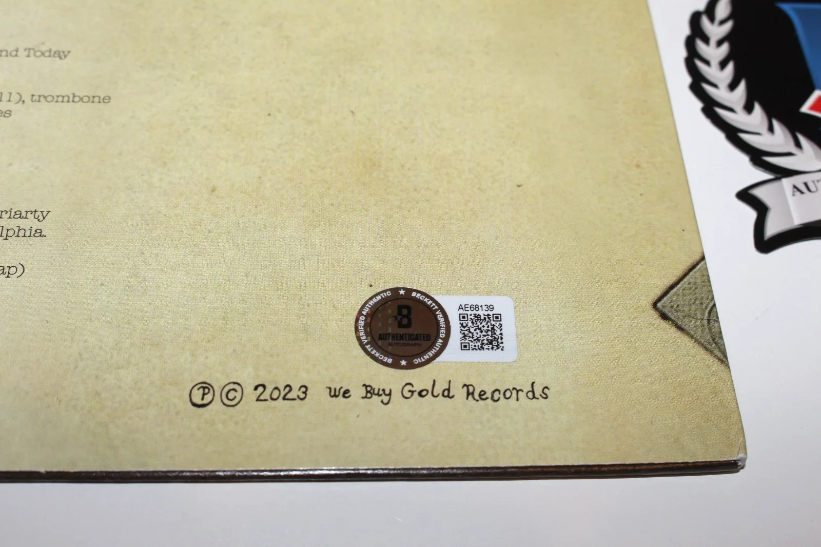 DR. DOG BAND SIGNED 'WE ALL BELONG' ALBUM VINYL RECORD AUTOGRAPH BECKETT COA x5, изображение 3