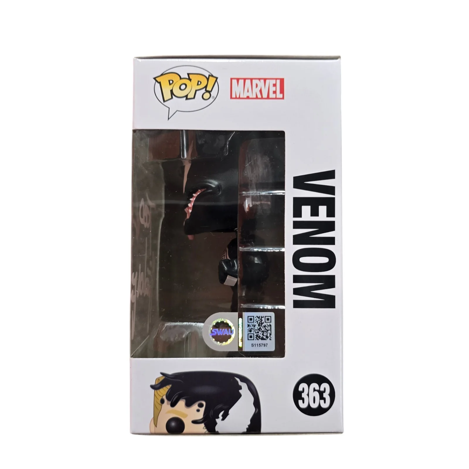 Todd Mcfarlane — Todd McFarlane Signed Venom Funko 363 Comic Artist ASM 300 SWAU COA RARE, image 2