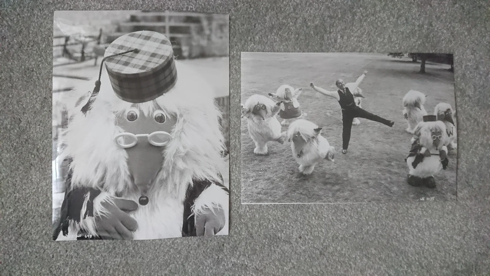 The Wombles Wombling Free 1977 4 Vintage Press Photos Elizabeth Beresford, изображение 3