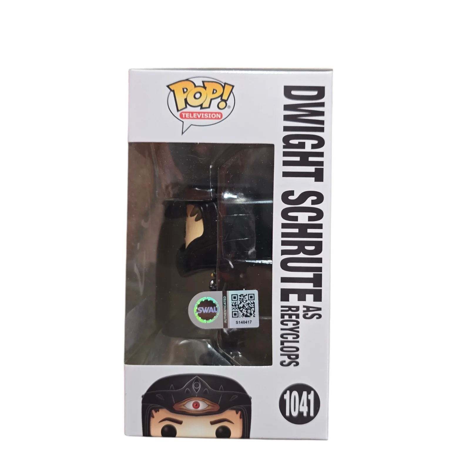 Rainn Wilson Signed Dwight Schrute Funko 1041 SWAU Authenticated RARE, изображение 2