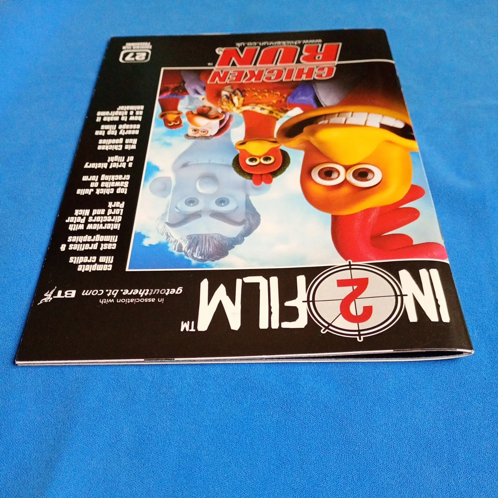 Chicken Run BT Promotion Film Premiere Program Brochure Rare, image 3