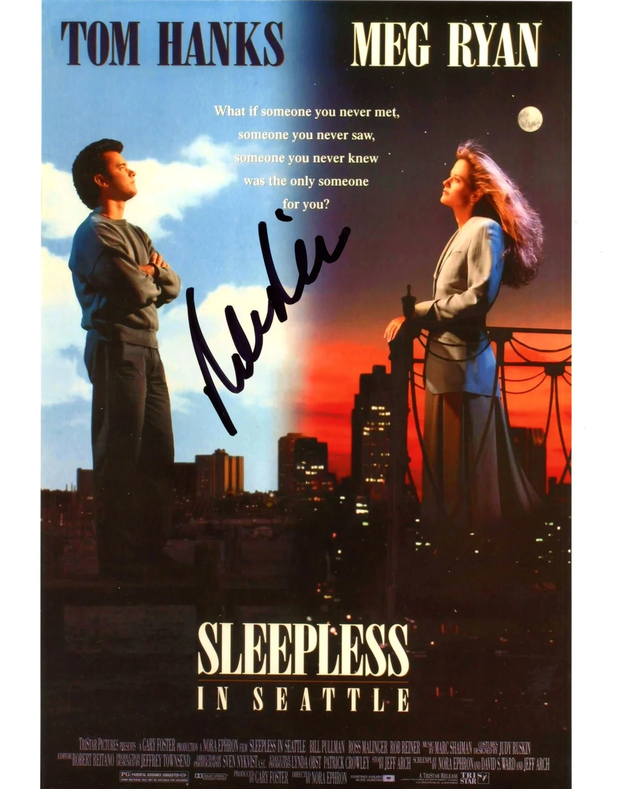 Rob Reiner — Rob Reiner Director Signed SLEEPLESS IN SEATTLE 8x10 Photo EXACT Proof ACOA, изображение 2