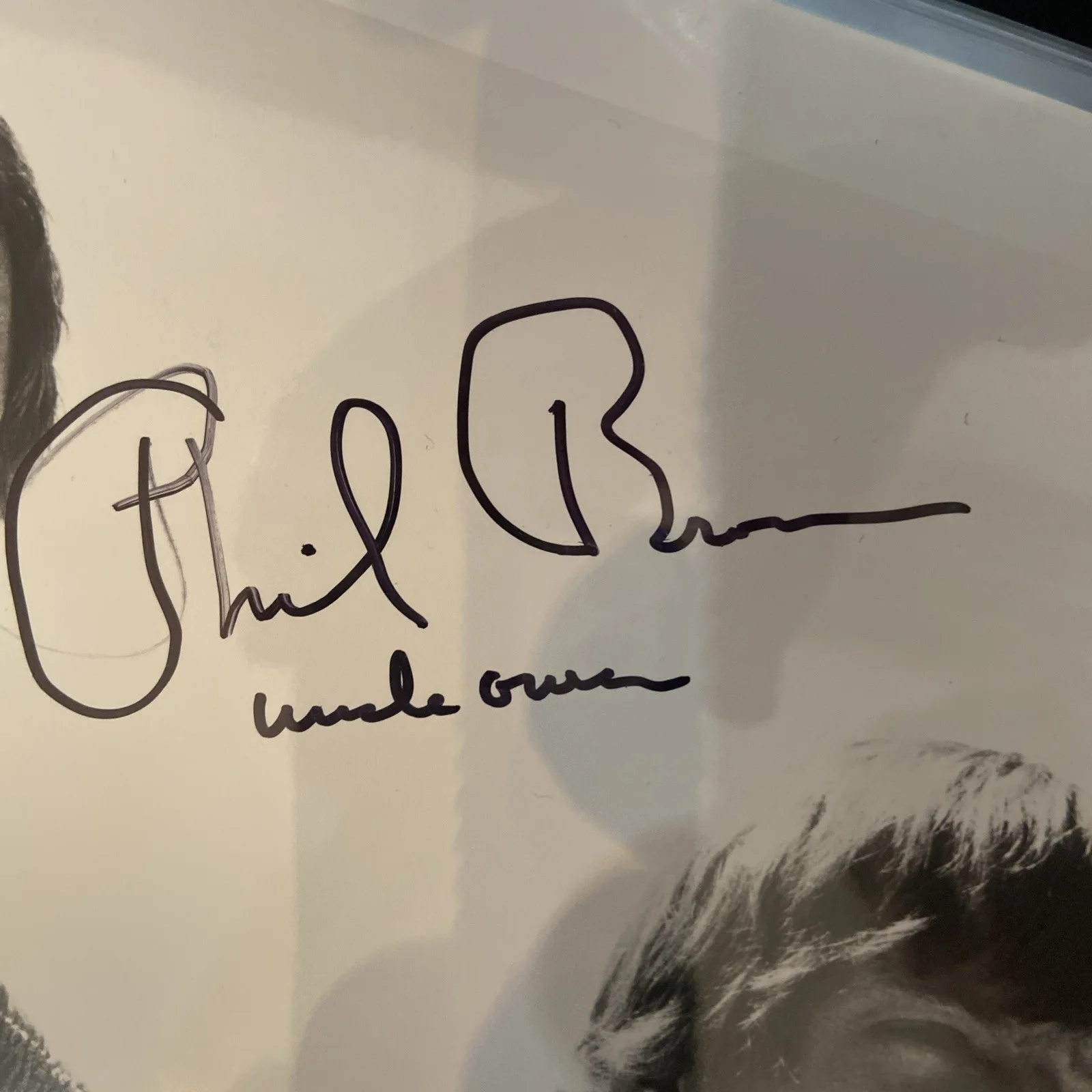Phil Brown — Star Wars A New Hope Uncle Owen 8x10 Signed By Phil Brown RARE with inscription, изображение 2
