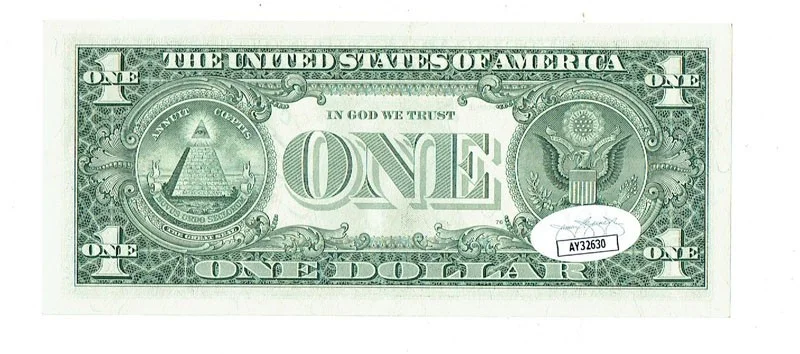 Danny Aiello JSA Vintage Signed 2006 Uncirculated $1 Bill Deceased Actor Auto, image 2