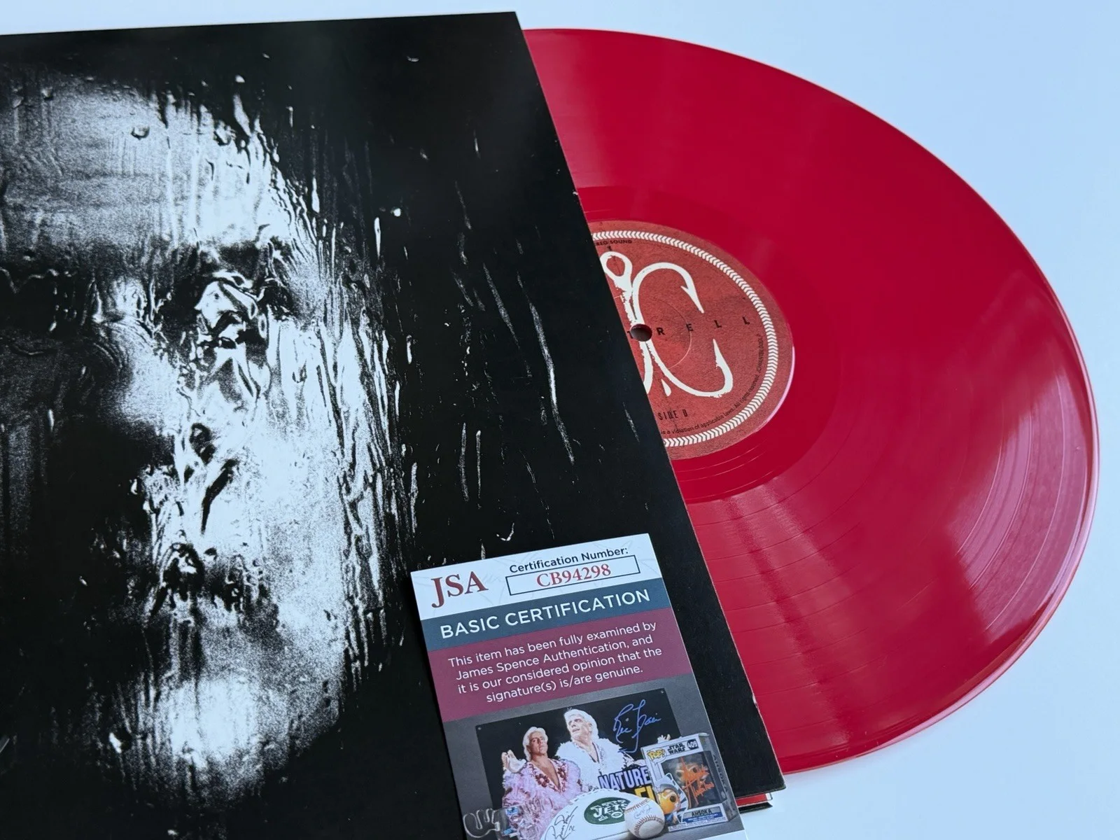 Jerry Cantrell I Want Blood AUTOGRAPHED Signed RED Vinyl 2 LP JSA COA New RARE, image 5