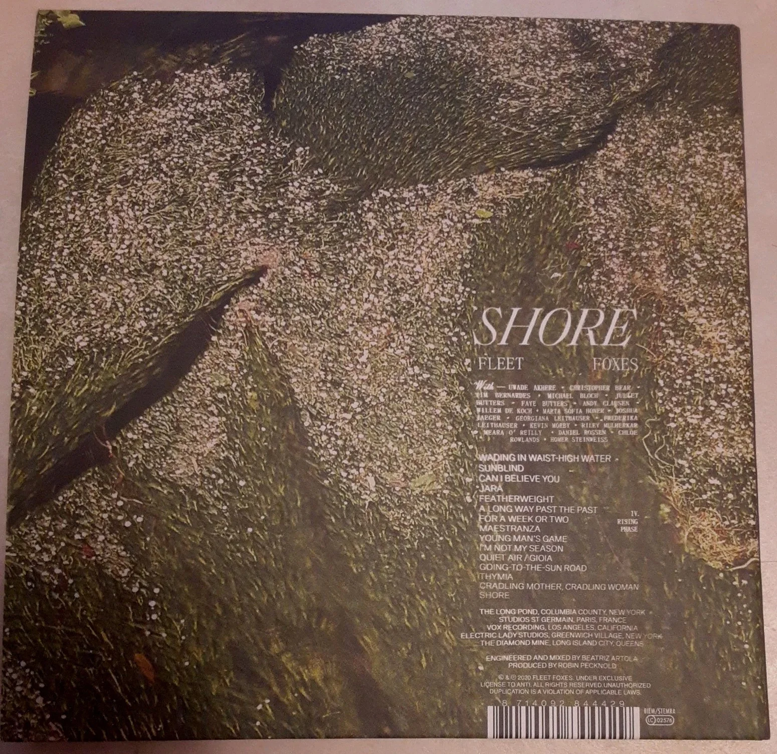 Shore By Fleet Foxes (CD, Autograph 2021) Robin Pecknold Autographed CD Rare!!!, image 4