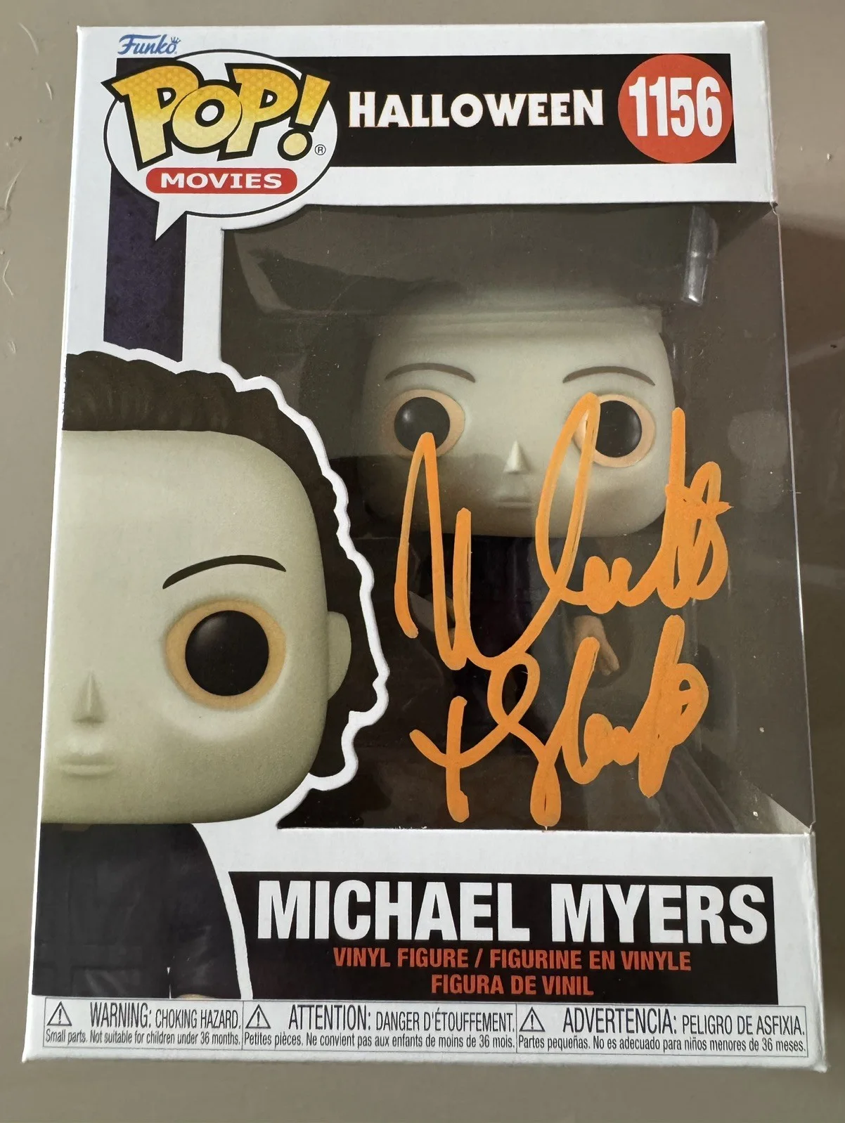 Nick Castle — Nick Castle autographed inscribed Funko Pop #03 Beckett Michael Myers