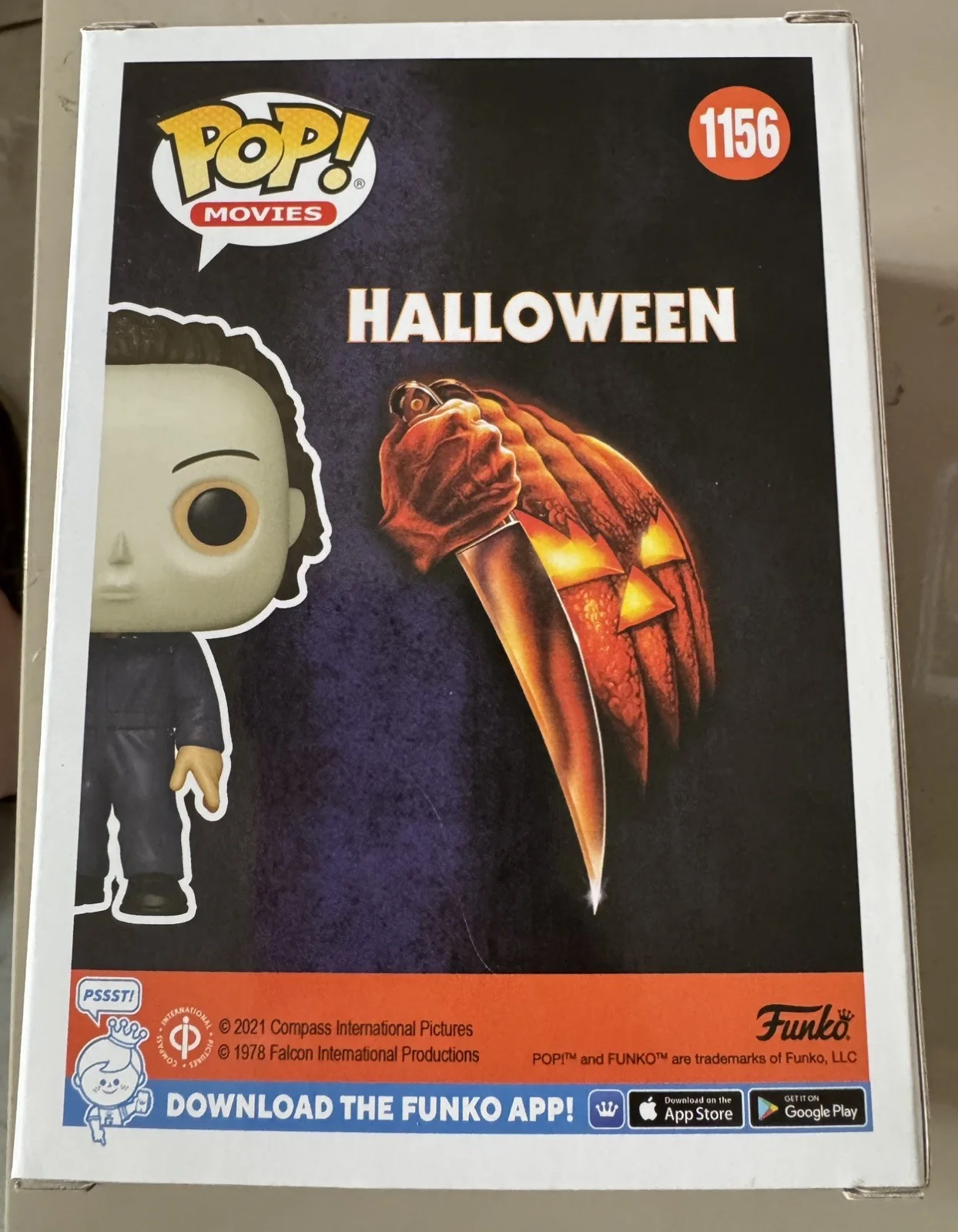 Nick Castle — Nick Castle autographed inscribed Funko Pop #03 Beckett Michael Myers, изображение 5