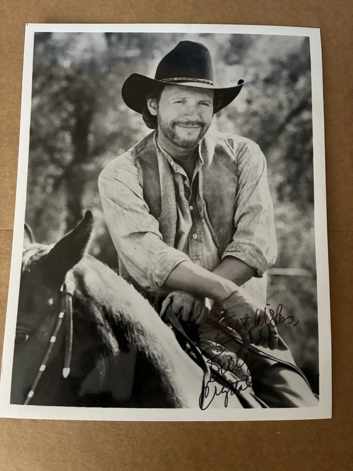 Billy Crystal — Billy Crystal Signed Autographed City Slickers 8x10 Photo