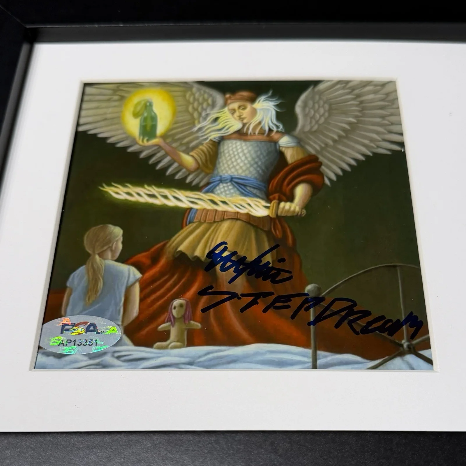 QUANNNIC SINGER SIGNED STEPDREAM CD ALBUM AUTOGRAPH FRAMED PSA COA, image 2