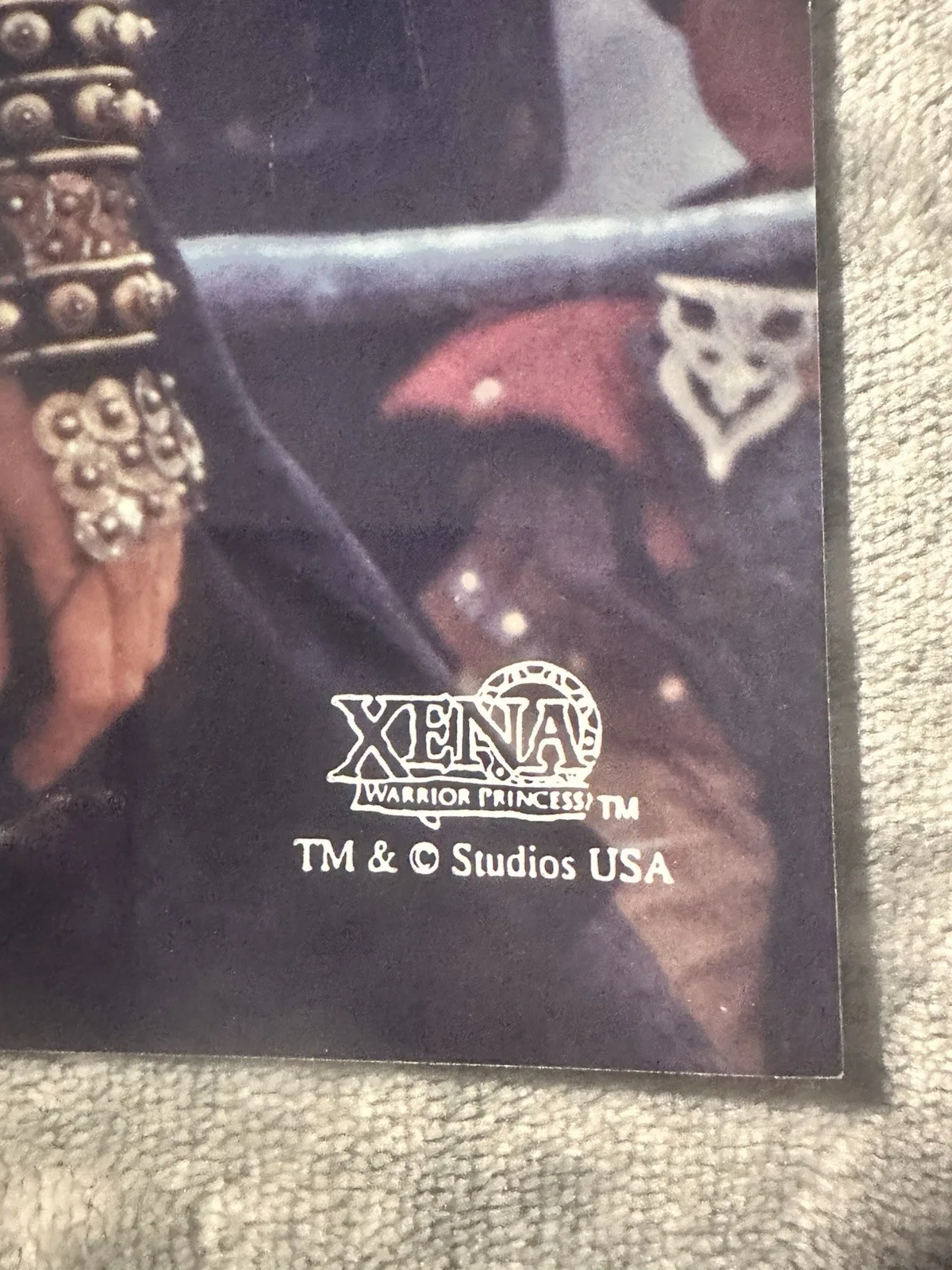Claire Stansfield — Claire Stansfield Signed 8x10 Color "Xena" Photo - Not a reprint - Autographed, изображение 2