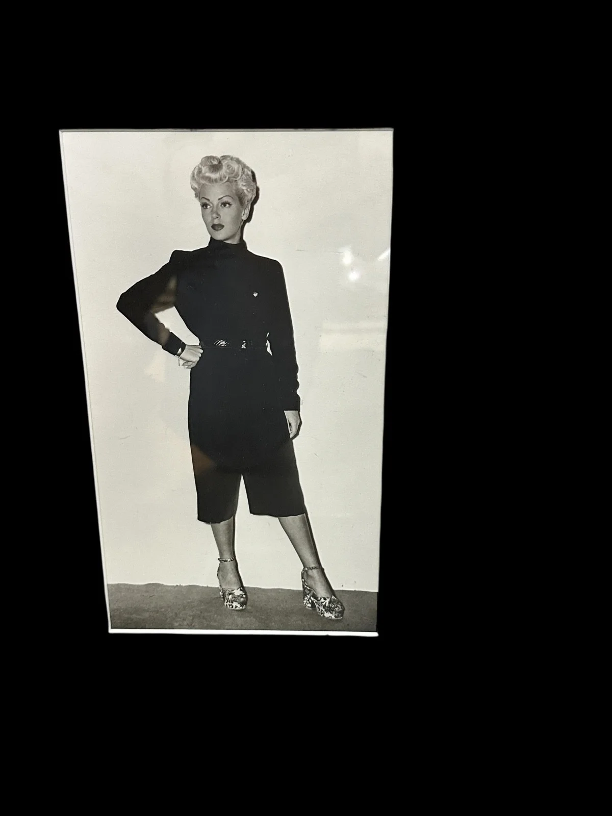 FRANK SINATRA & LANA TURNER BLACK MAGIC TEST PRESSING WHITE LABEL FRAMED RARE, image 5