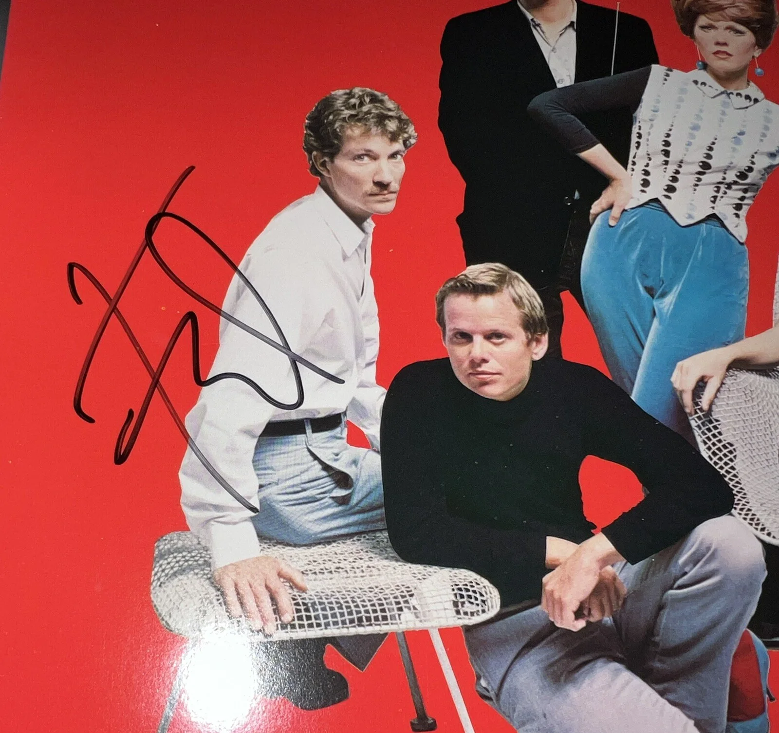 Signed The B-52’S Autographed Album Vinyl Record Fred Cindy Kate Photo Proof, изображение 2