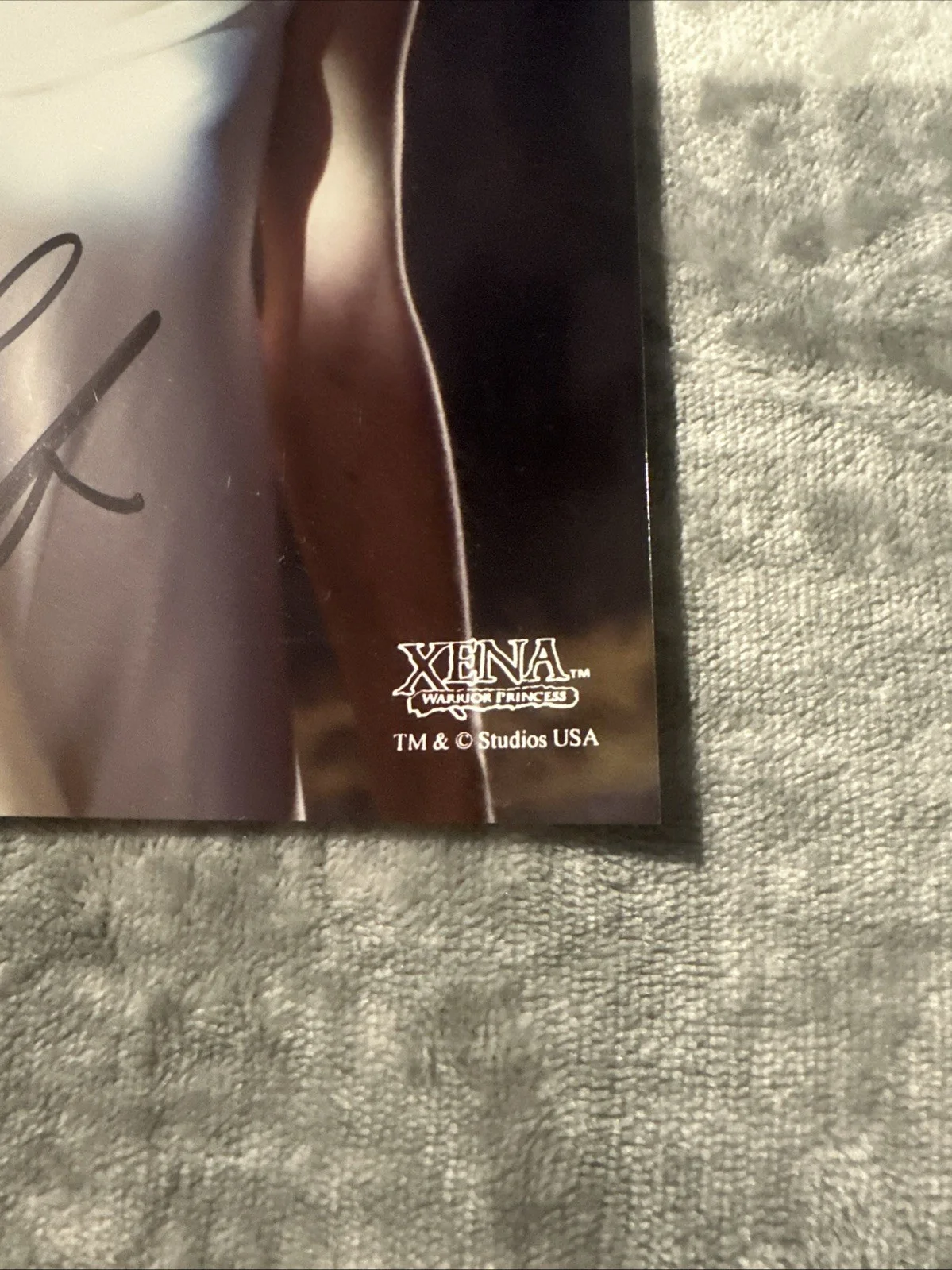 Signed Hudson Leick “Callisto” Original Xena Warrior Princess 8x10, изображение 2