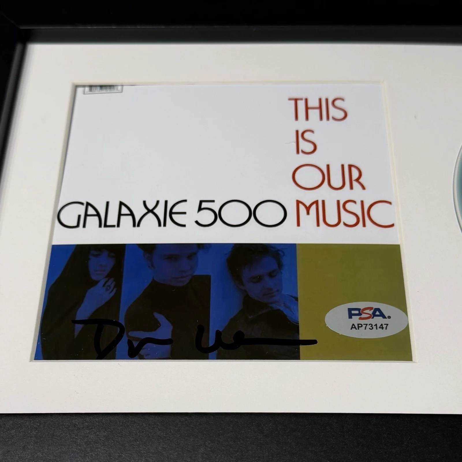 DEAN WAREHAM SIGNED GALAXIE 500 THIS IS OUR MUSIC CD ALBUM AUTOGRAPH PSA COA, image 2