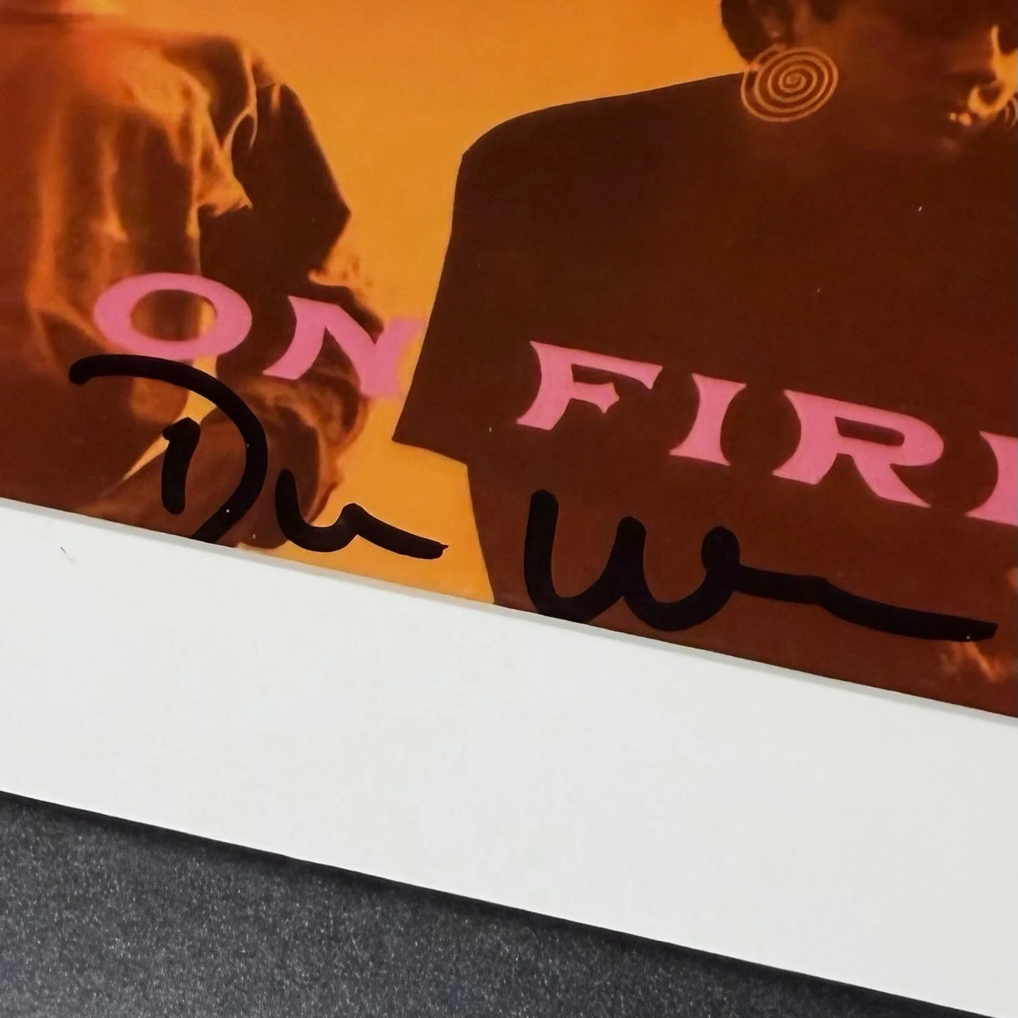 DEAN WAREHAM SIGNED GALAXIE 500 ON FIRE CD ALBUM AUTOGRAPH FRAMED PSA COA, image 3