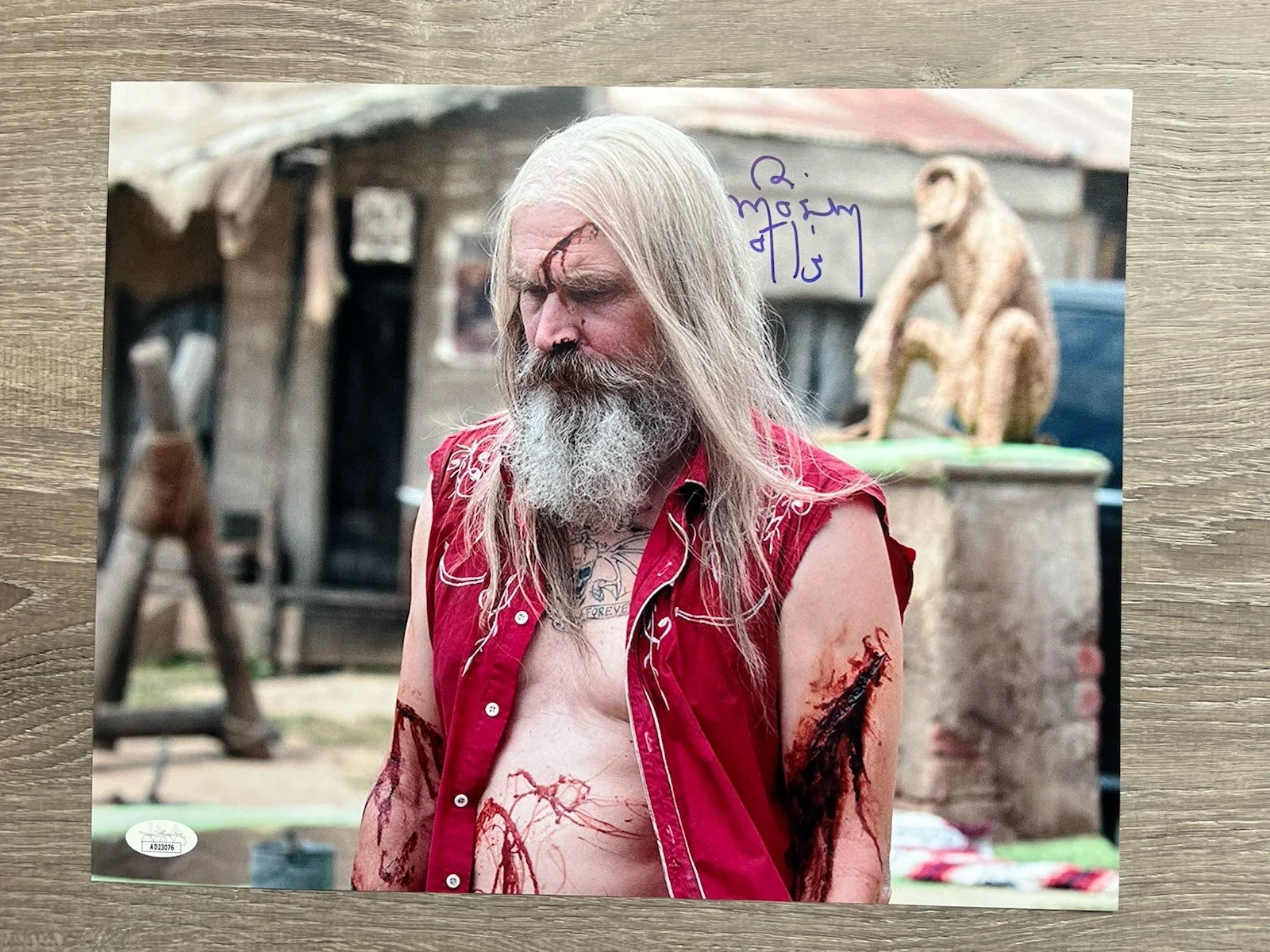 Bill Moseley — Bill Moseley Signed 3 From Hell 11x14 Photo JSA COA Otis Driftwood Horror Auto, изображение 2