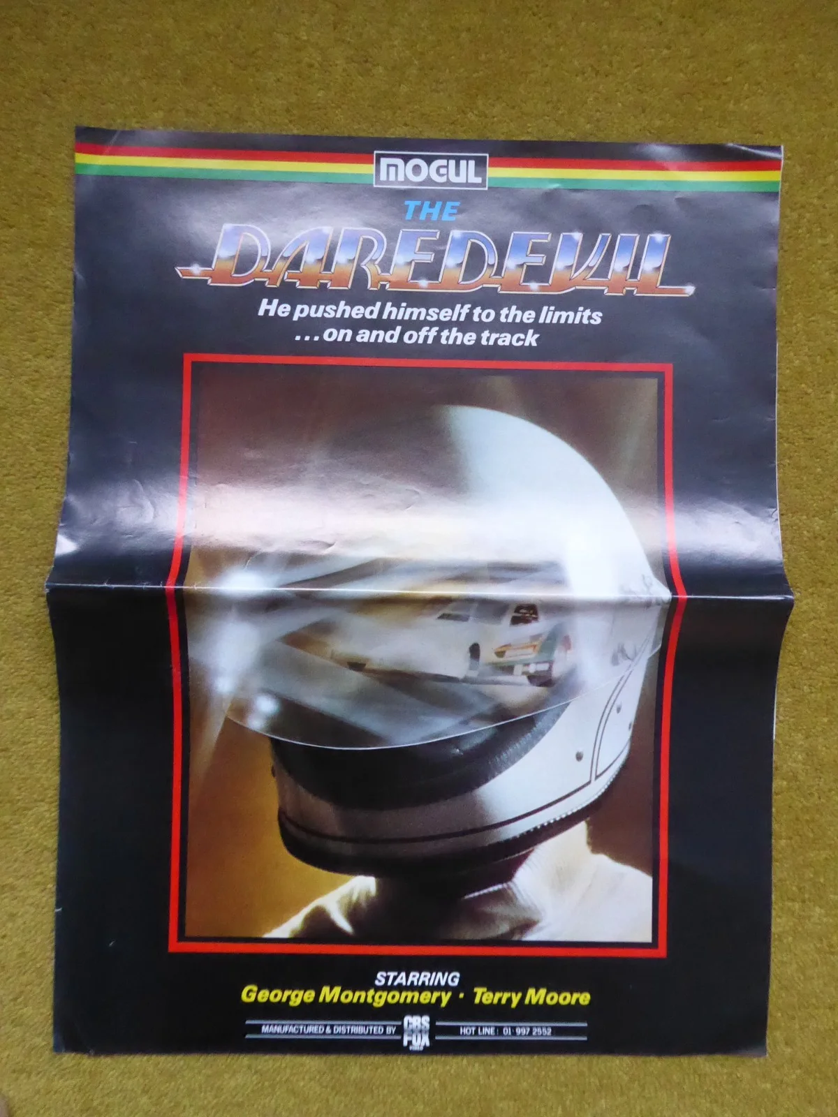 Original 1980's Video Trade Magazine Advert Daredevil Mogul Video Pre Cert DPP, изображение 2