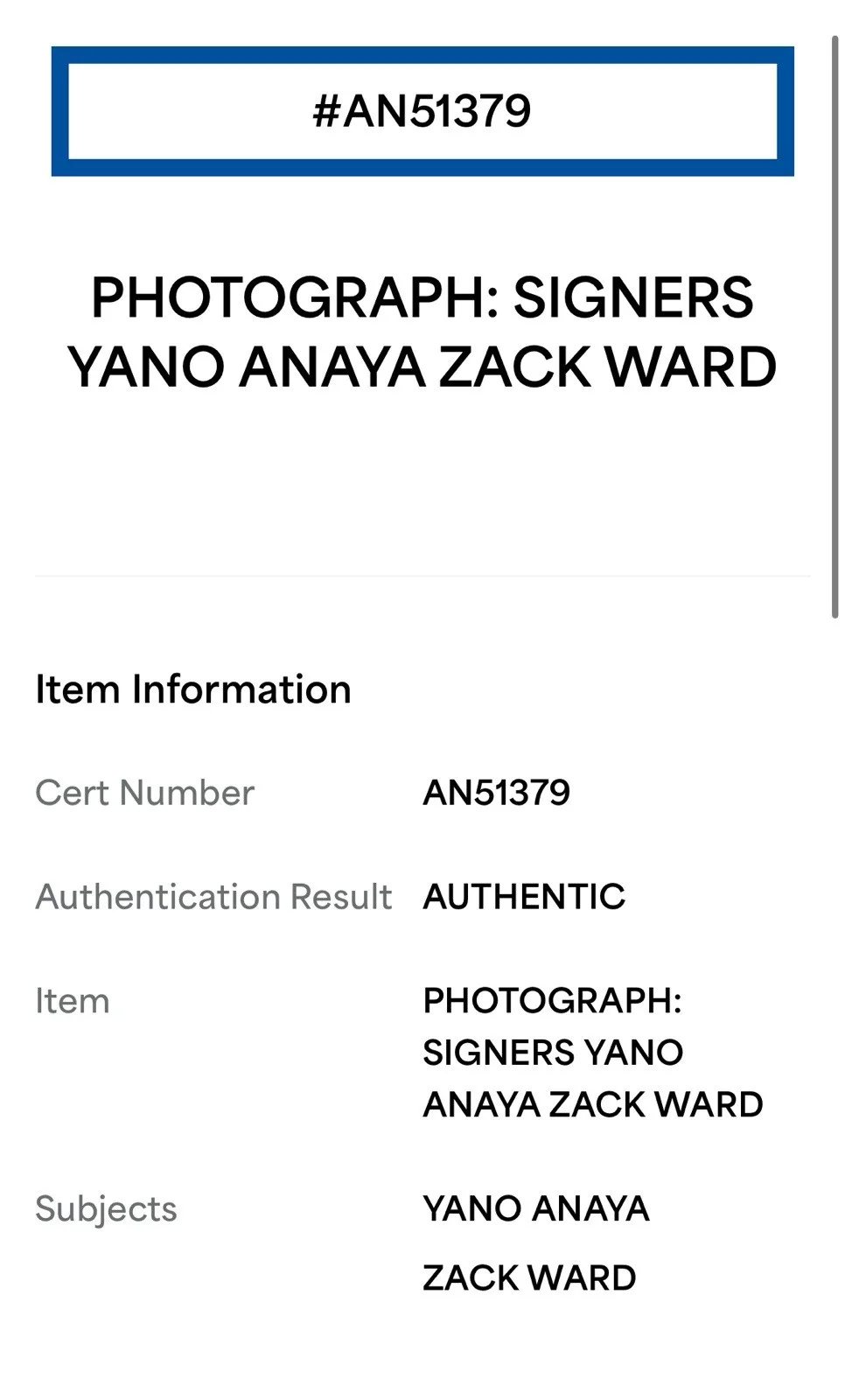 Zack Ward, amp, YANO ANAYA — A CHRISTMAS STORY Zack Ward & YANO ANAYA AUTO 8X10 PHOTO PSA DNA COA !, изображение 4