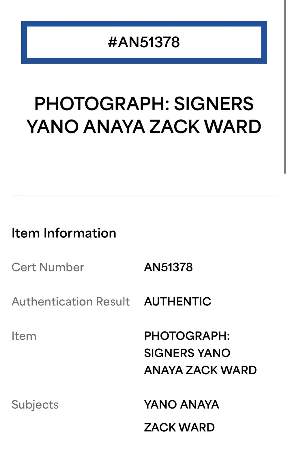 Zack Ward, amp, YANO ANAYA — A CHRISTMAS STORY Zack Ward & YANO ANAYA AUTO 8X10 PHOTO PSA DNA COA !, изображение 5