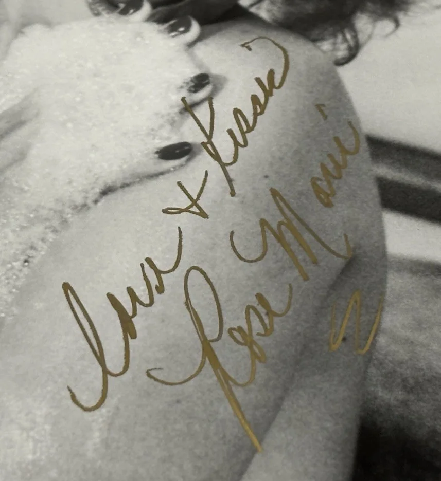 ROSEMARIE Adult Film Actress SIGNED Promotional Photo, 1983, изображение 2