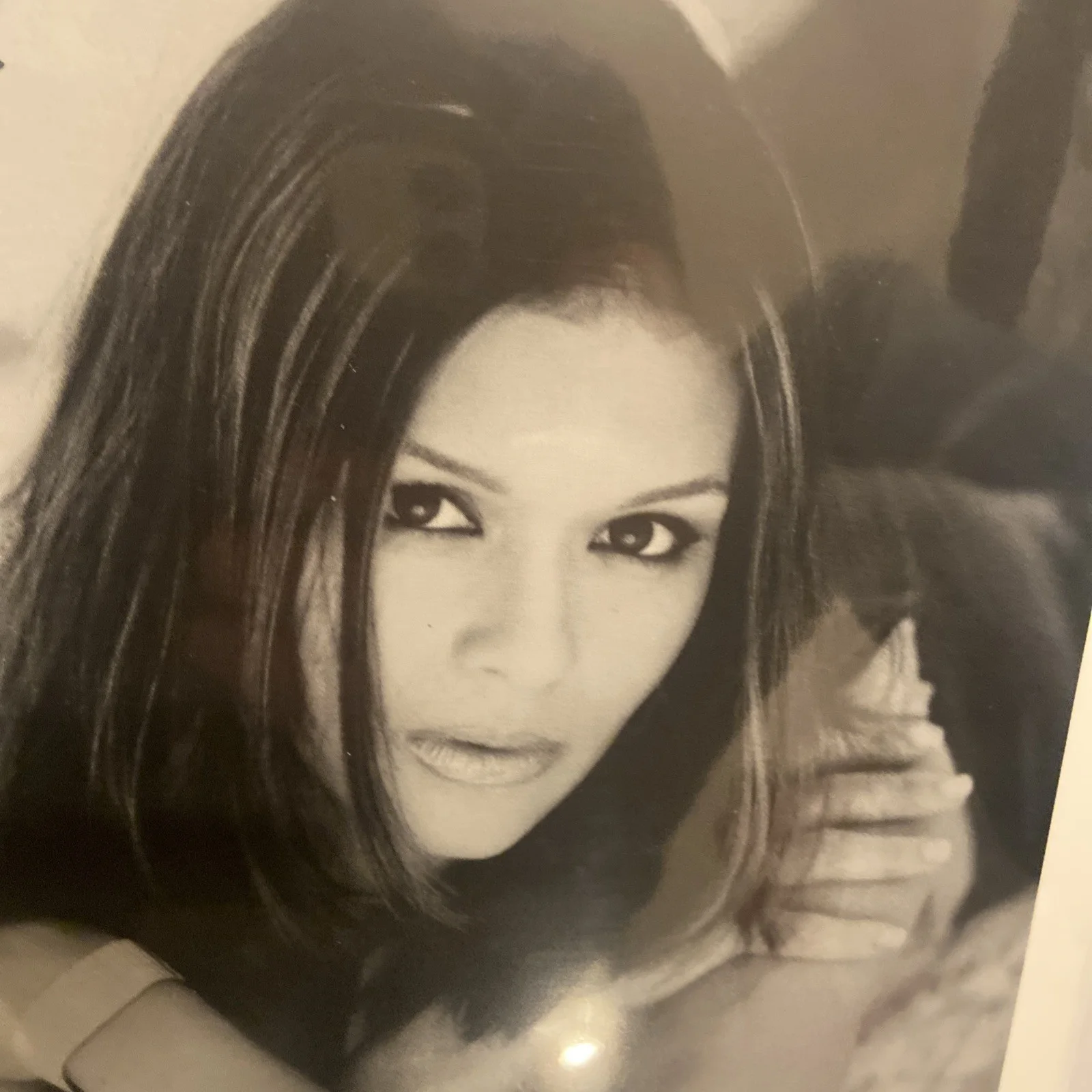 Nia Peeples — Nia Peeples Signed Photo Actress & Singer "Fame" 8x10 b&w autograph, изображение 3