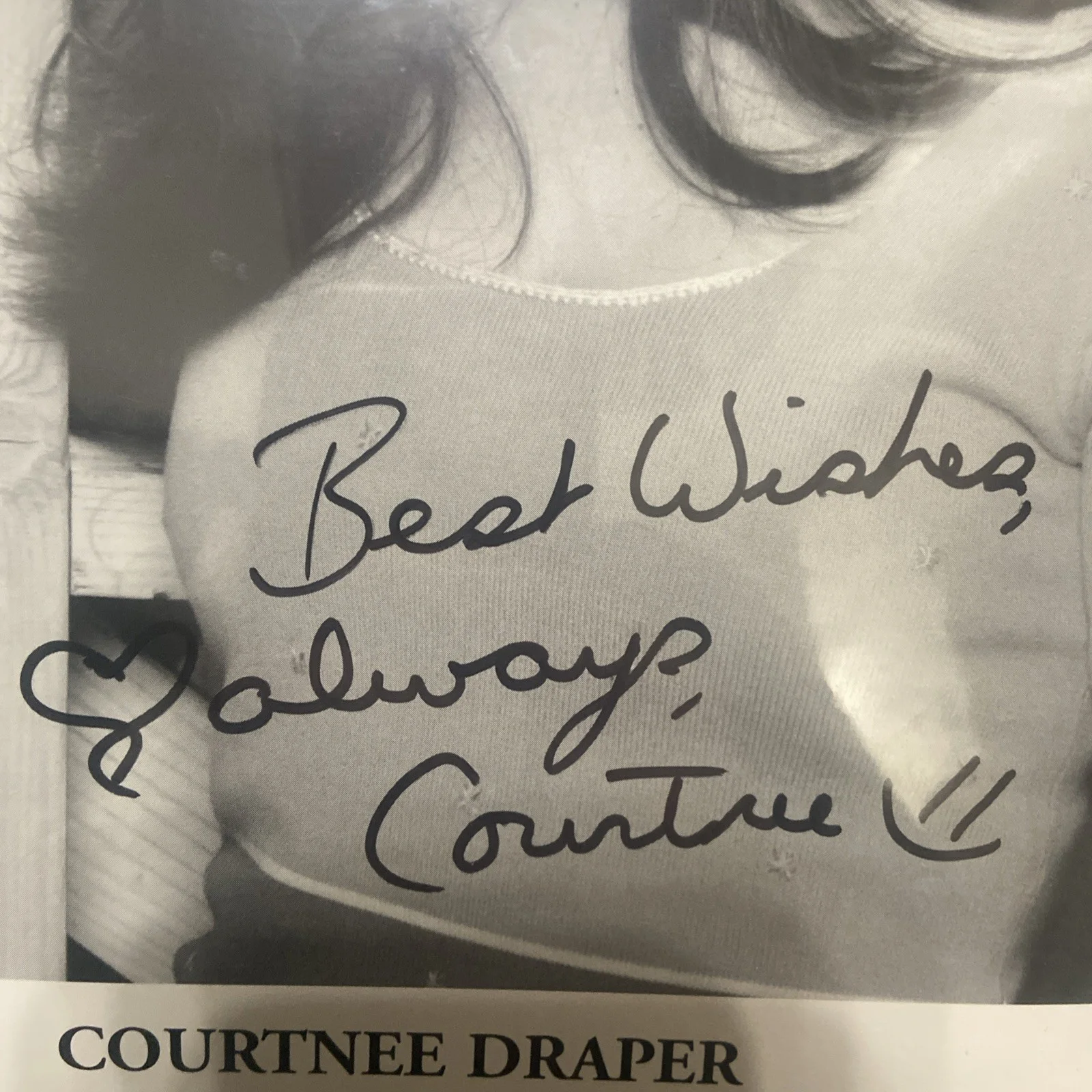 Courtnee Draper — Hand SIGNED Courtnee Draper 8x10 Photo VERY SCARCE Disney Child Actor Autograph, изображение 3