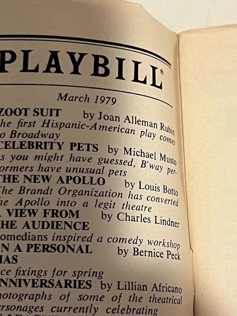 Annie Hand Signed Playbill March 1979 Alice Ghostley, image 3
