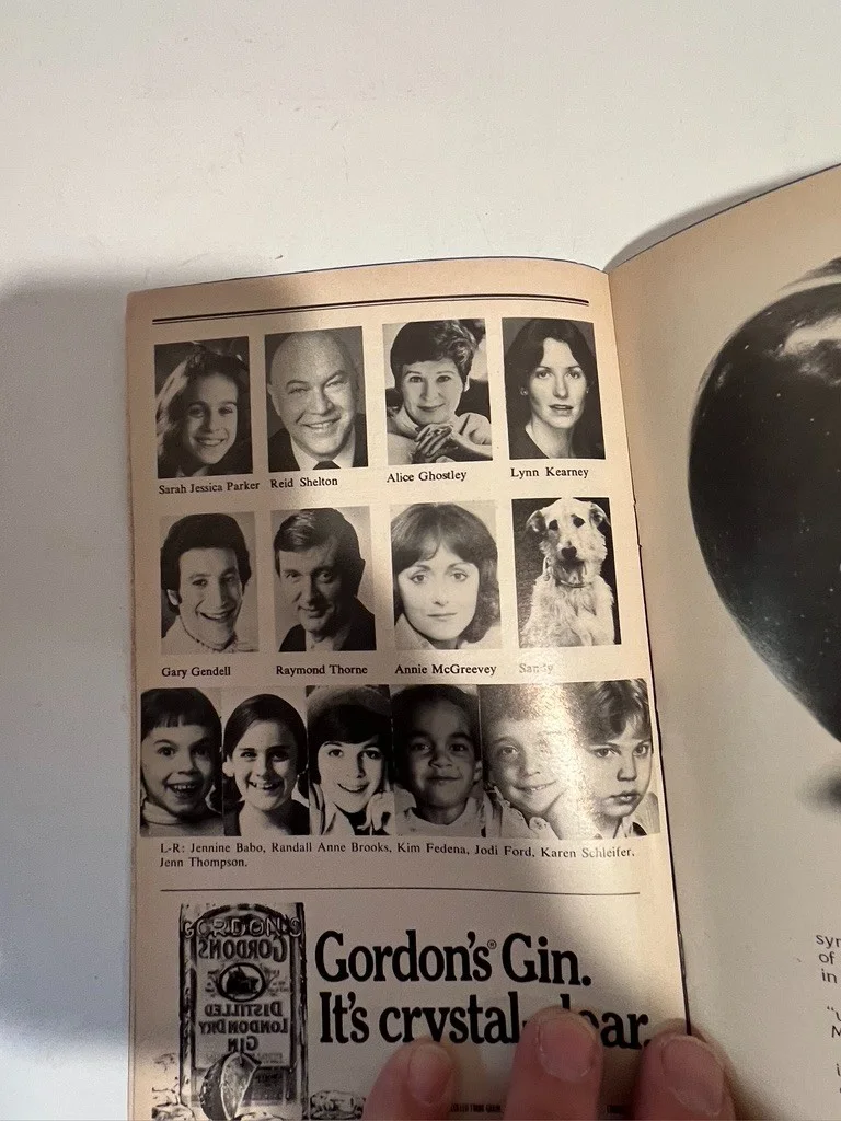 Annie Hand Signed Playbill March 1979 Alice Ghostley, image 5
