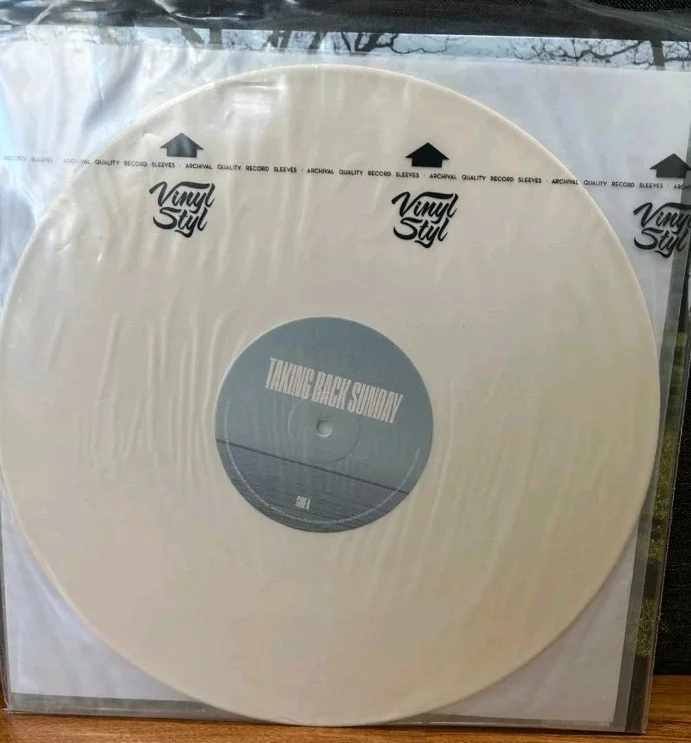 TAKING BACK SUNDAY BAND SIGNED 152 VINYL LP RECORD ALBUM 4 Members Autographed, изображение 2