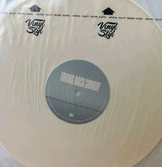 TAKING BACK SUNDAY BAND SIGNED 152 VINYL LP RECORD ALBUM 4 Members Autographed, изображение 4