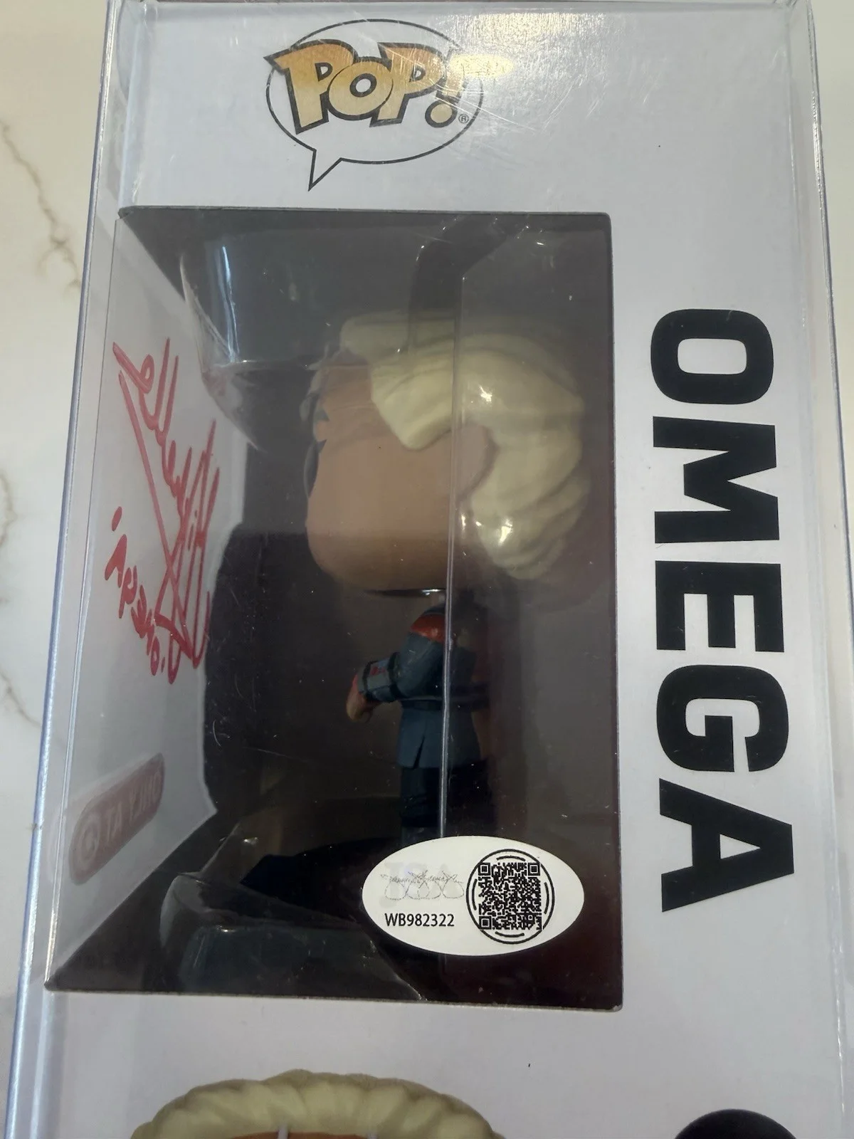 Michelle Ang — Michelle Ang Signed “Omega” Star Wars Bad Batch Funko (JSA), image 2