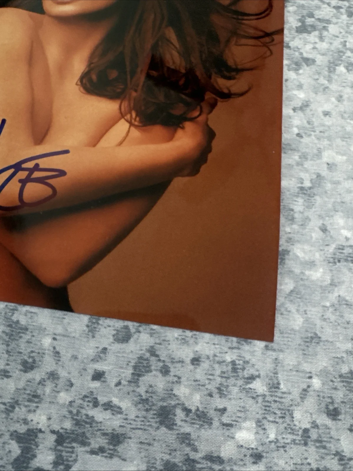 Demi Moore Original Autograph 8 X 10 Kodak Photograph Sexy Pose Actress, изображение 2