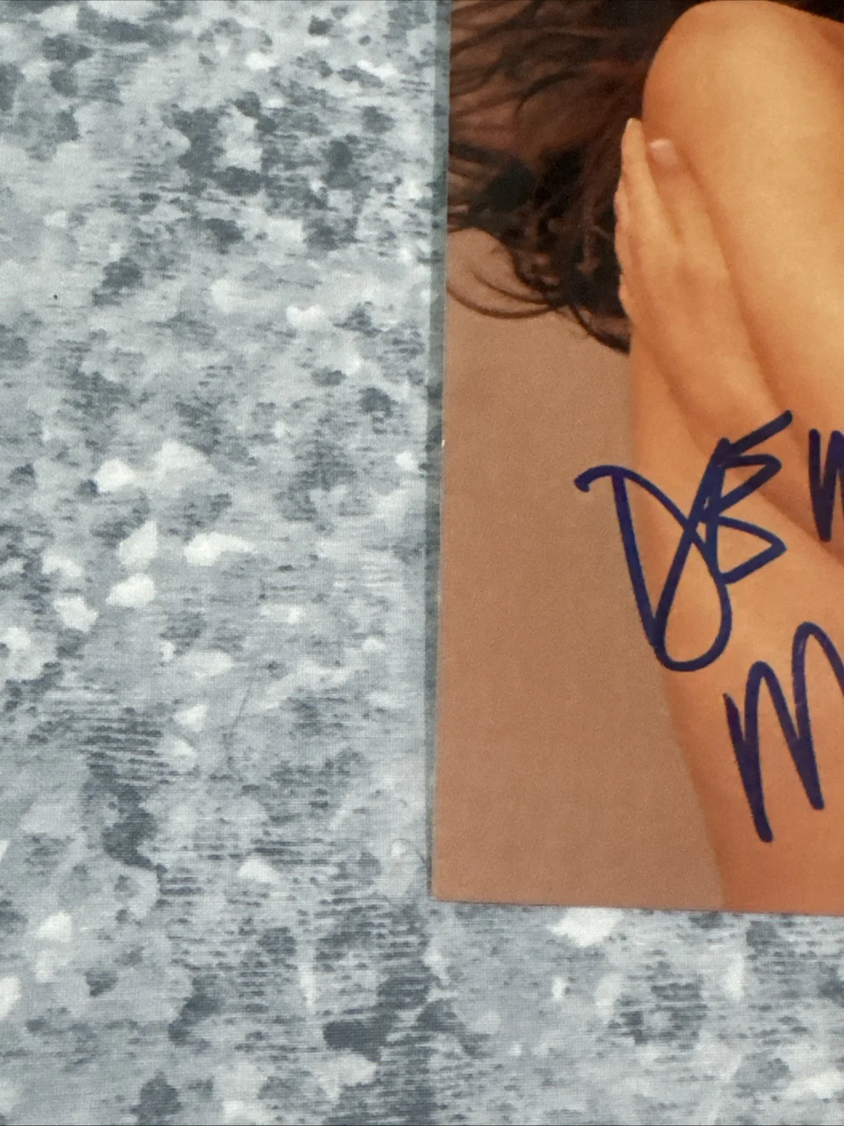 Demi Moore Original Autograph 8 X 10 Kodak Photograph Sexy Pose Actress, изображение 4