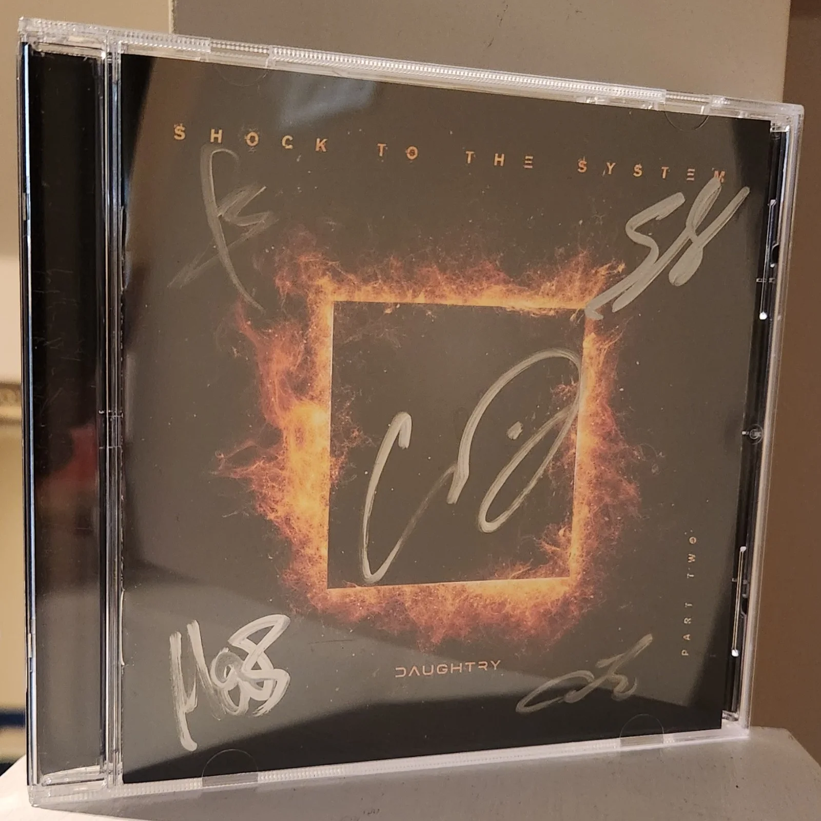 Daughtry Shock to the System (Part Two) Signed Autographed CD, image 3